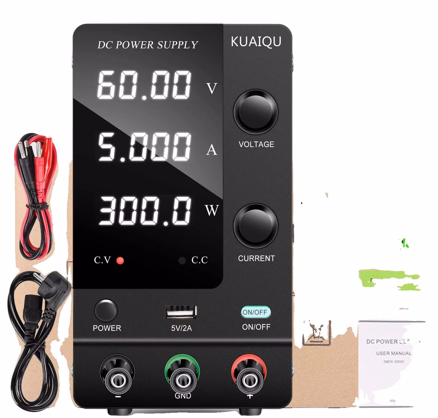 Alimentatore DC, tensione regolabile, protezioni integrate, modello SPPS-C605