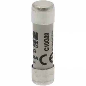 10 pezzi - Fusibile a bassa tensione 20 A CA 500 V 120 kA - Fusibile cilindrico 10x38 mm 20 A 500 V CA C10G20