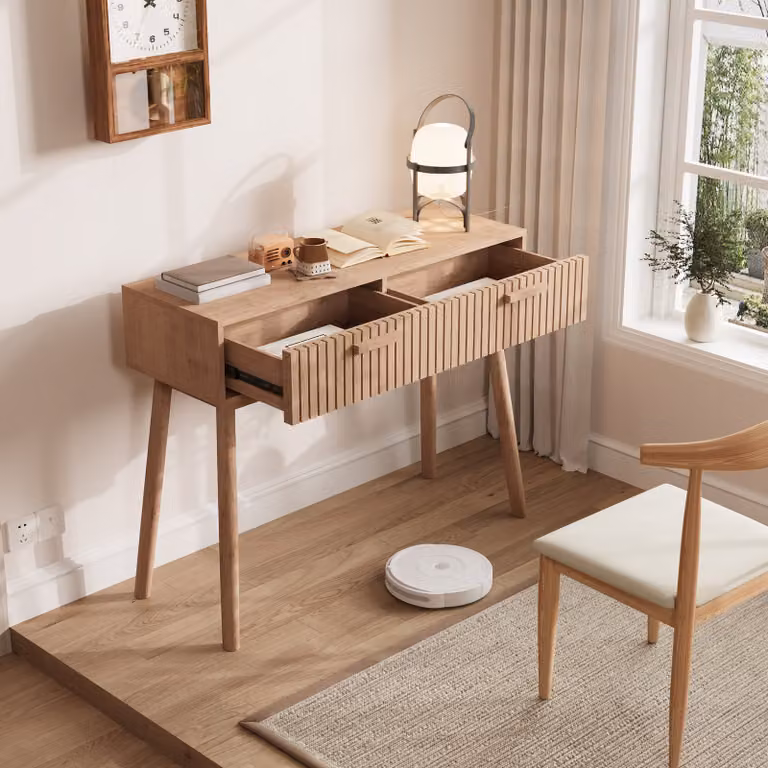Consolle UnboxG, 100x35x80 cm, tavolini, con cassetti, scandinavo, moderno, stretto, consolle per corridoio o soggiorno