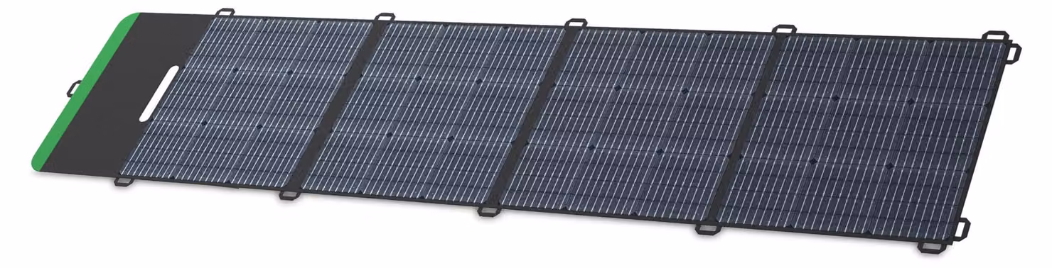 Modulo solare portatile da 200W, monocristallino, con un'efficienza del 23%
