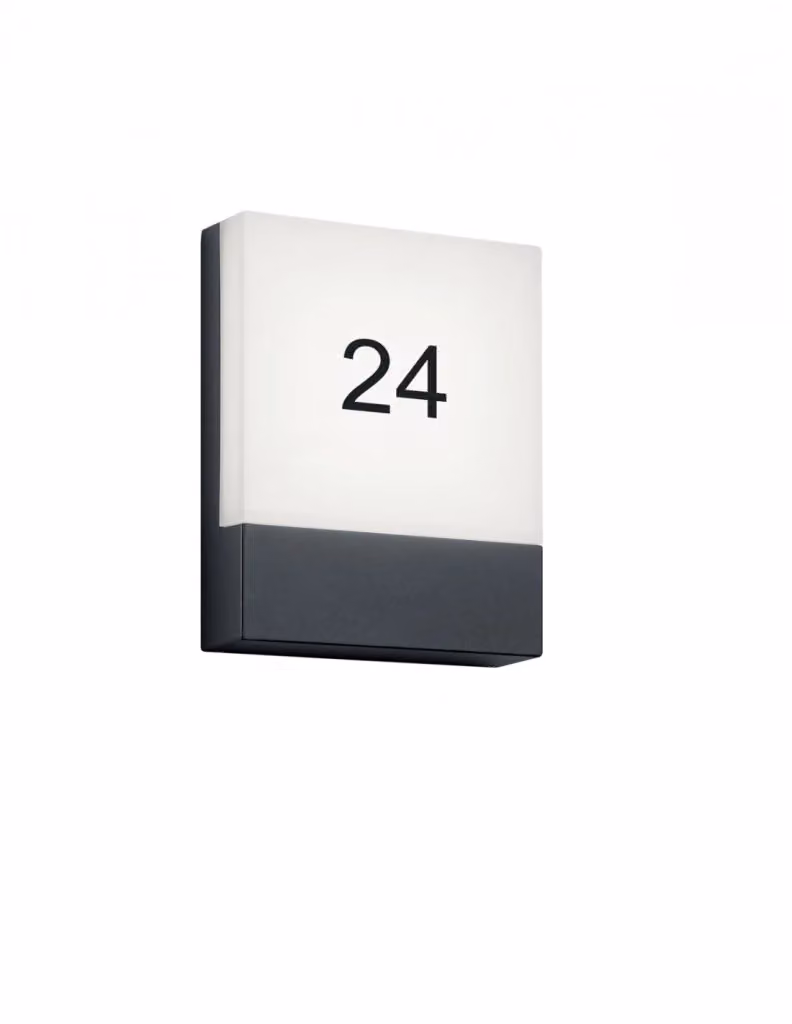 Applique da esterno LED Pecos Trio Leuchten in alluminio, luce up/down, IP54, colore nero – 2