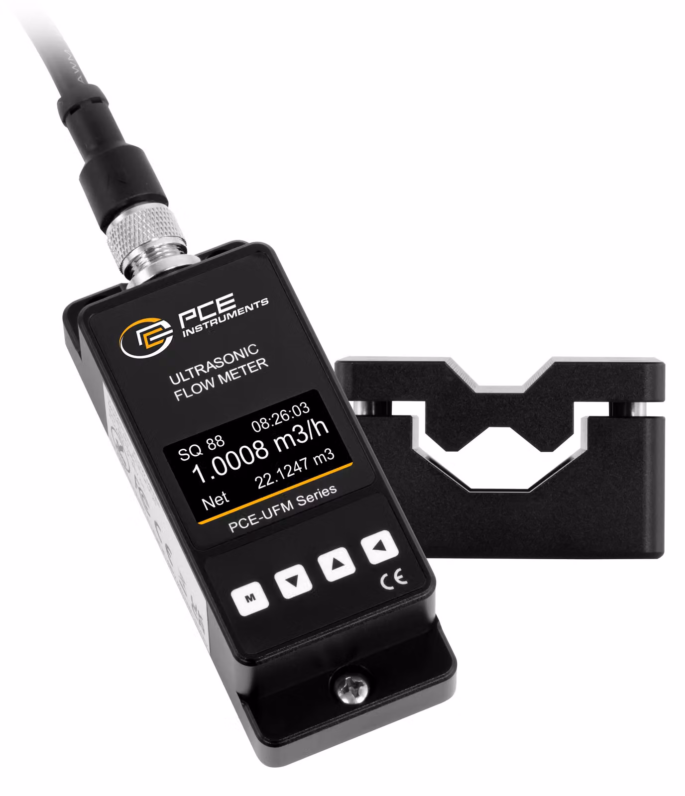 PCE Instruments: Misuratore di portata da installazione fissa, modello PCE-UFM 8