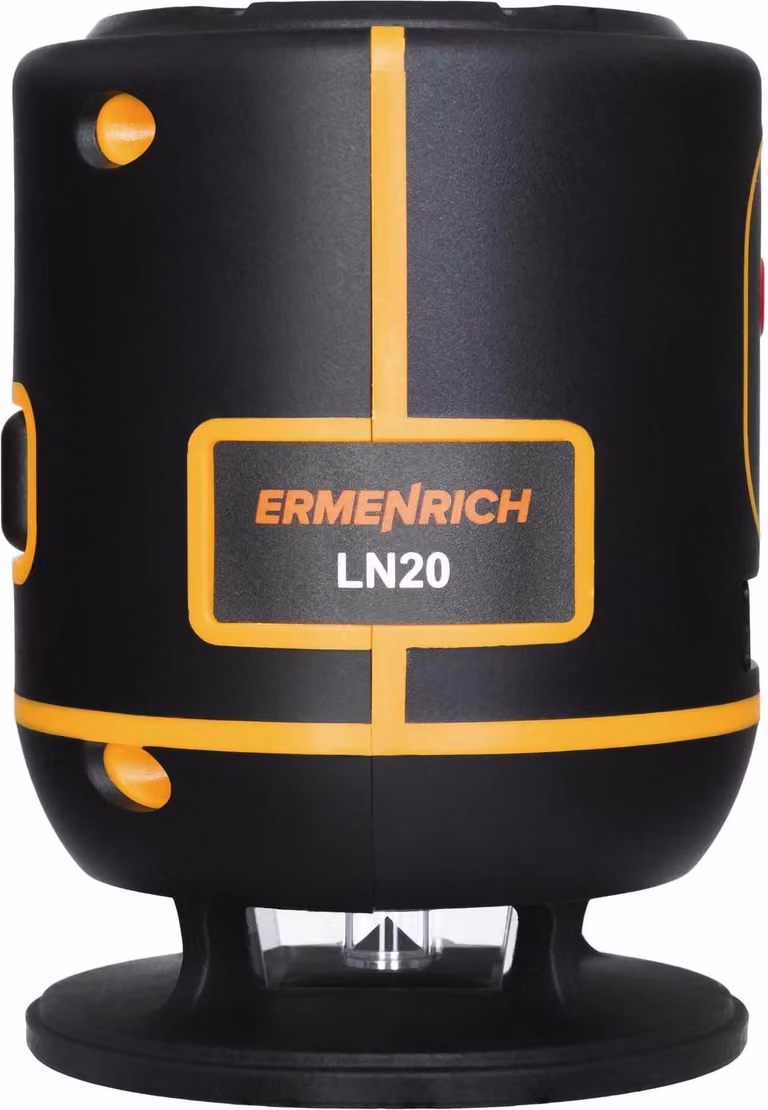 Ermenrich - 81427 - Livella laser a filo d'acqua, colore nero