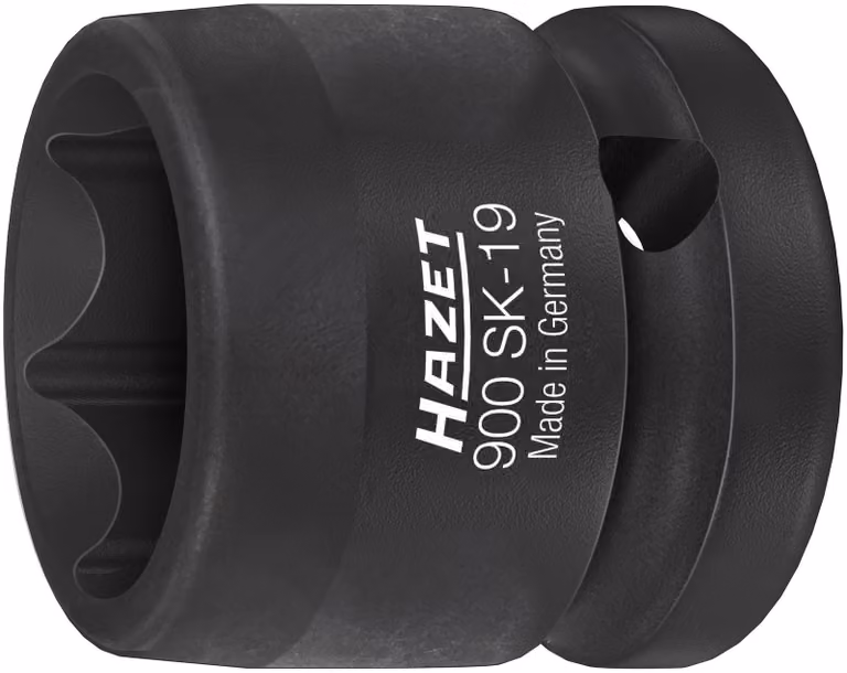 Hazet, cacciavite a percussione e a macchina con inserto per chiave (a 6 punti) 900SK-19