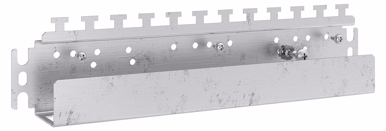 Pannello di permutazione ABN per pannello multimediale, spazio per 12 connettori Keystone (RJ45) HC1MT12L