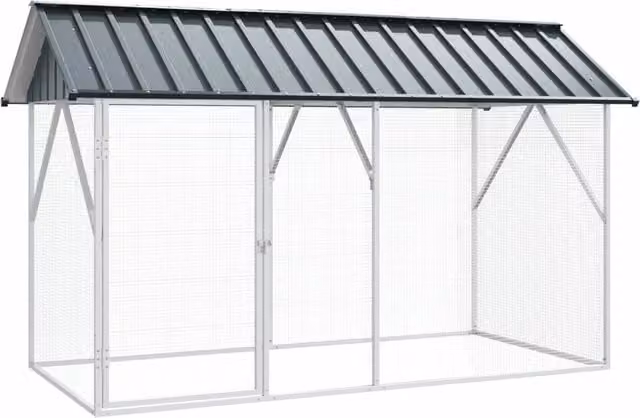 Gabbia per uccelli Antracite 227 x 112 x 141 cm 4100924