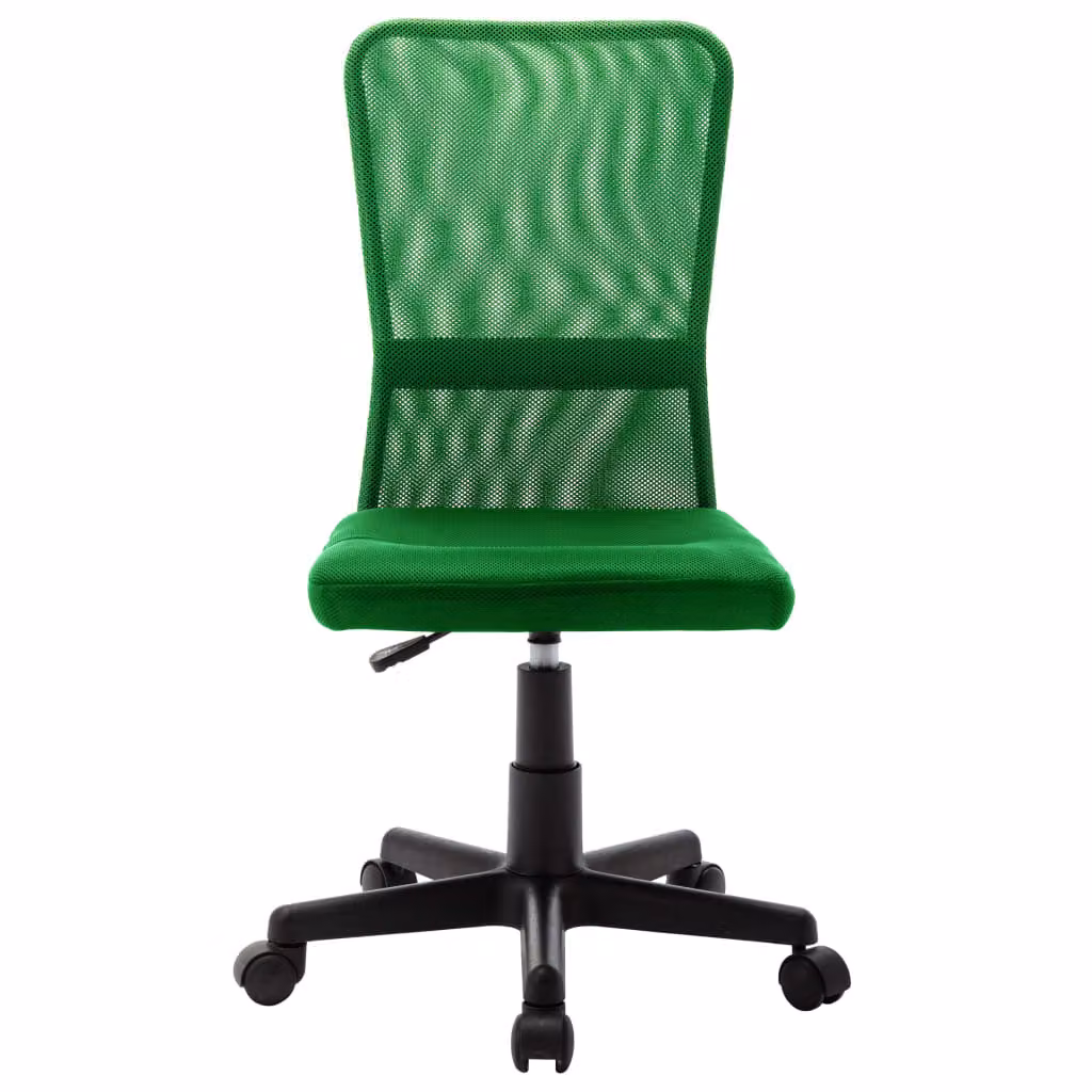 Sedia da ufficio verde 44x52x100 cm in tessuto a rete
