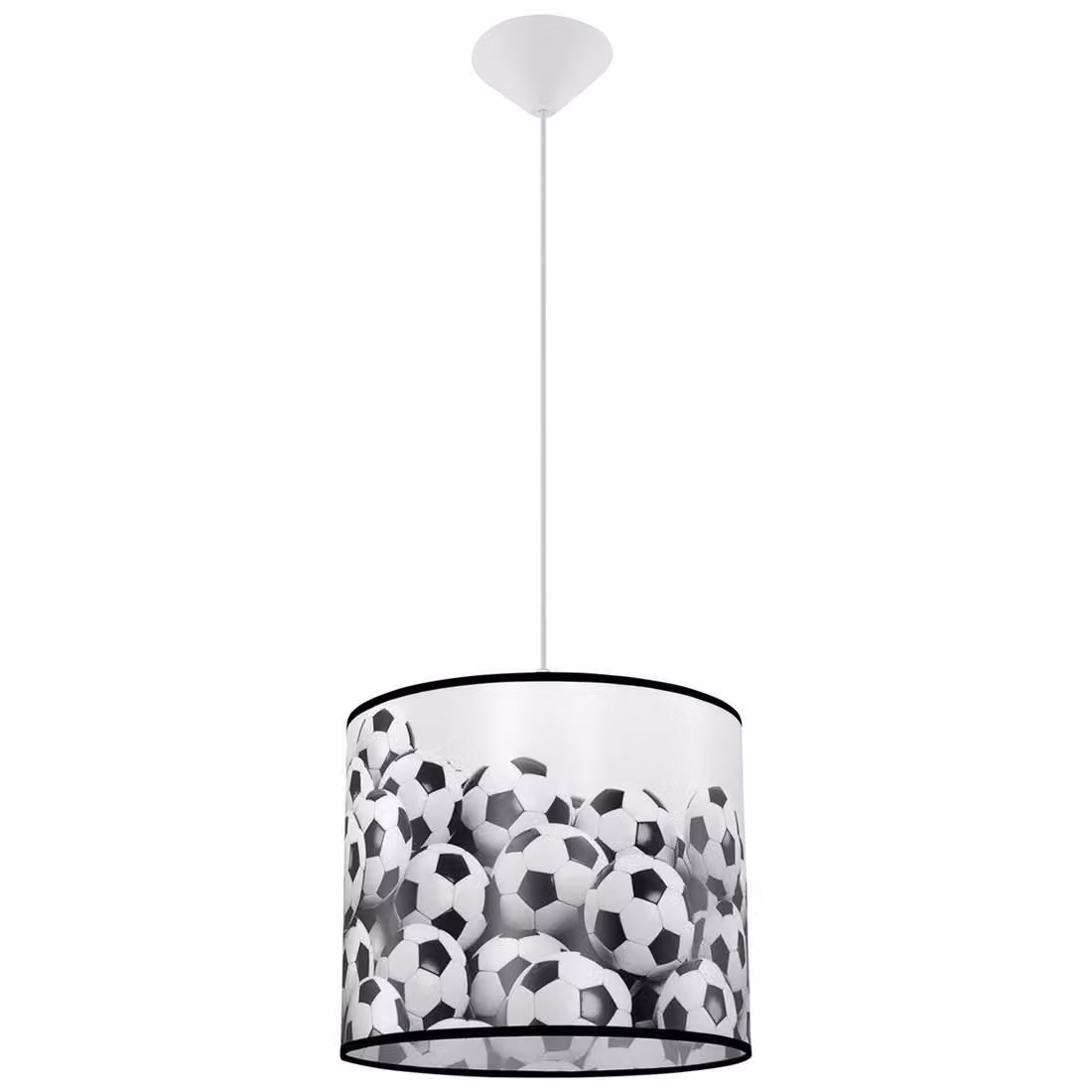 Lampada a sospensione FOOTBALL B 30 1xE27 15W PVC 82x30x30cm Sollux Lighting