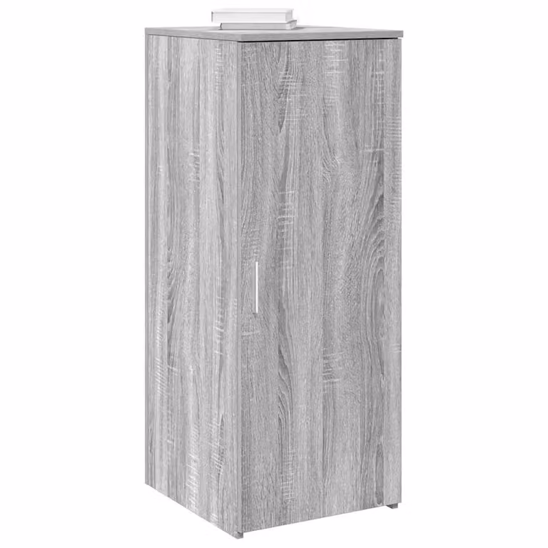 Mobile Portaoggetti vidaXL Grigio Sonoma con Ante a Battente e Ripiani Interni L/P/H: 40 x 45 x 103,5 cm