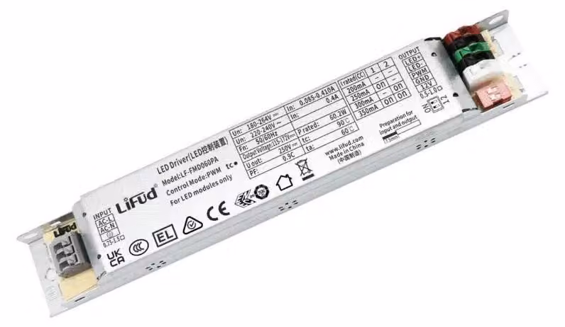 Alimentatore dimmerabile NEDES per lampada lineare a LED LNL126 / 60W - modello DD126