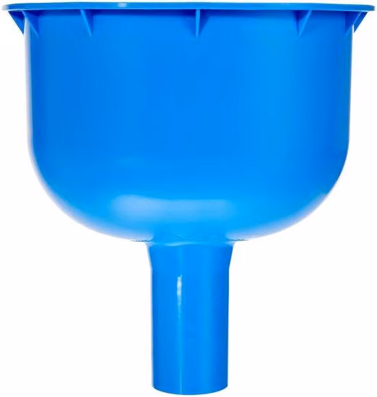 Gru in plastica per lo scarico dell'acqua dai serbatoi IBC