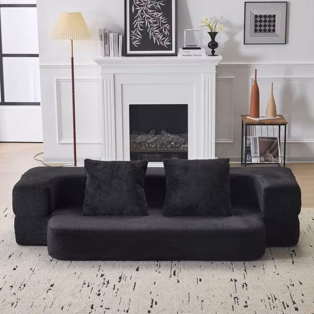 Divano Letto Trasformabile ¨C Xylo ¨C Nero