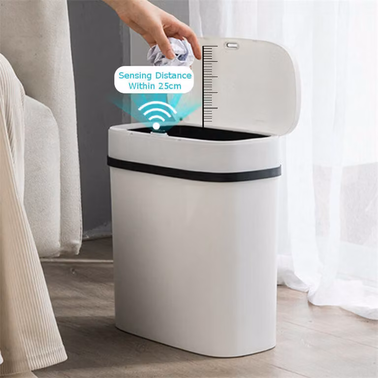 Bakeey 10L/12L Cestino intelligente con sensore Cestino domestico automatico con coperchio elettrico carta impermeabile - 10L