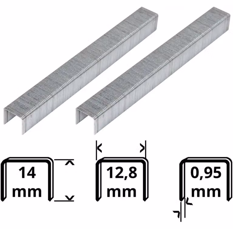 Punti Metallici 14 Mm Per Cucitrice Kn 40272