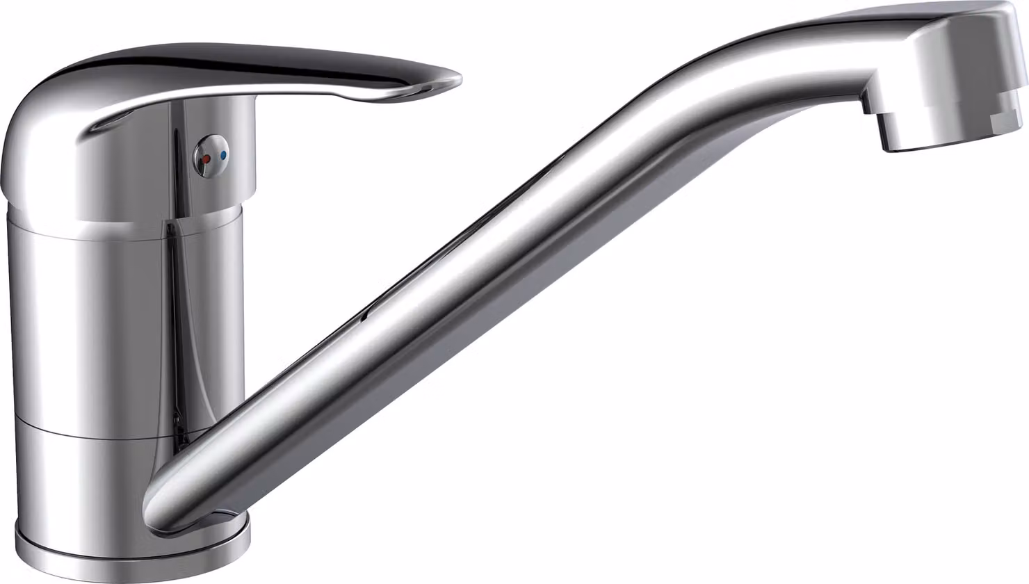 Rubinetto da cucina SCHÜTTE MAGNA, rubinetto da cucina girevole a 360°, miscelatore da cucina, miscelatore per lavello in cromo