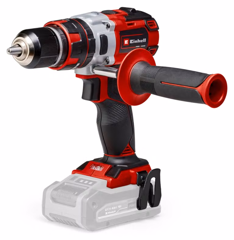 Einhell Professional, trapano avvitatore a batteria con percussione, modello TP-CD 18 Li-i BL, versione "Solo" (senza batteria e caricabatterie)