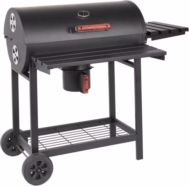 Barbecue a Carbonella con Affumicatore in Acciaio cm 113x97 5x70 - WAGYU