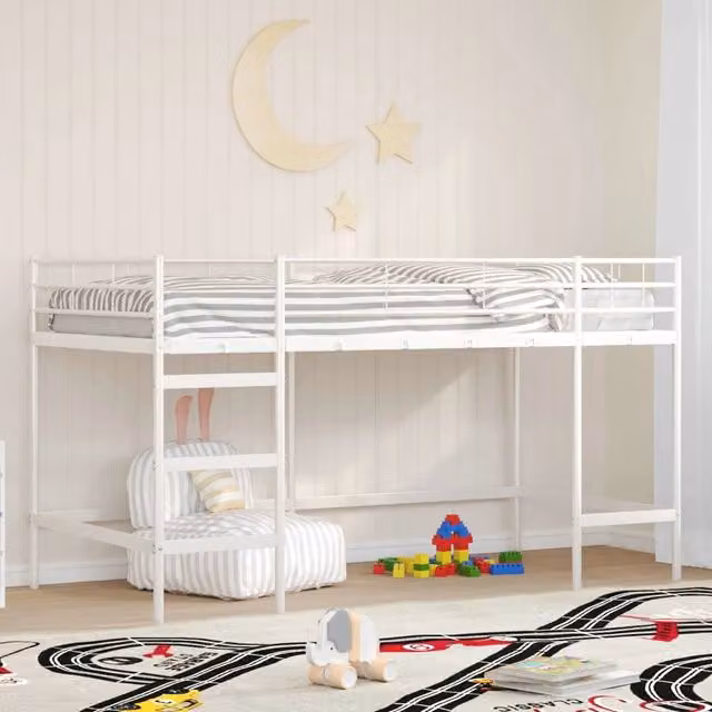 Struttura del letto loft per bambini Bianco 100 x 200 cm 42020771