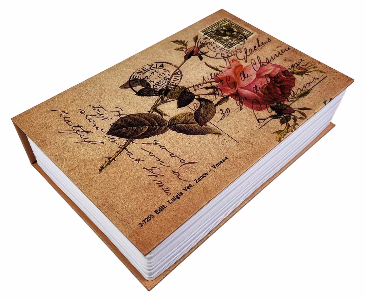Cassaforte per libri con serratura a combinazione - 24x16x5,5 centimetri - Grigia