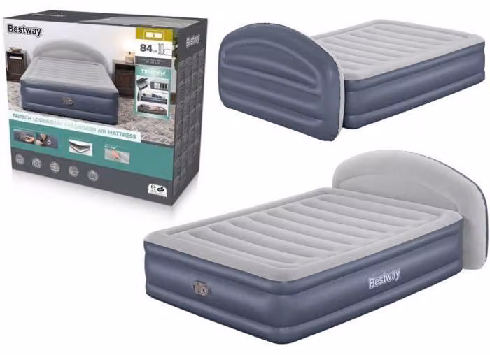 Materasso da campeggio Bestway Queen, materasso gonfiabile, 229 x 152 cm, 10 kg