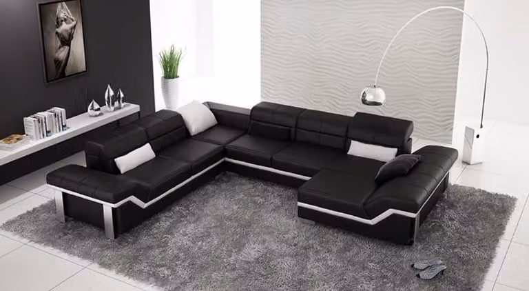Ecke Couch Designer Sitz Möbel Couchen Moderne Sofa Eckgarnitur U-Form Polster