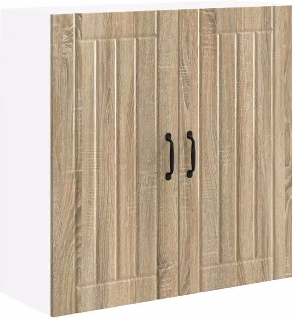 Pensile da cucina | Armadietto a muro LUCCA Rovere Sonoma 80 x 31 x 80 cm