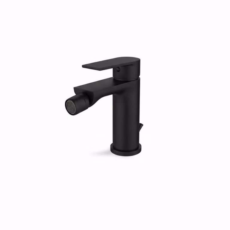 Miscelatore bidet con scarico Vema TIMEA V16070 - Nero Opaco