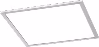 Plafoniera e applique LED Phoenix GD Trio di Trio Leuchten, design quadrato moderno in metallo bianco, L 45 cm x P 45 cm, luce bianca calda dimmerabile