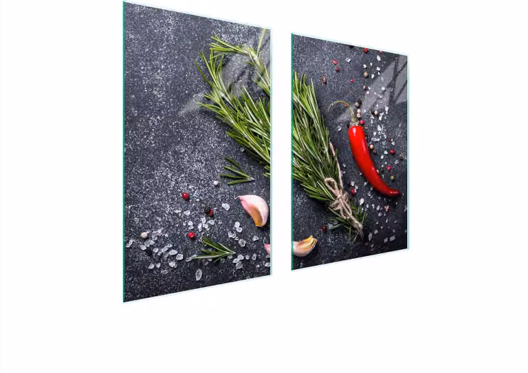 Pannello Di Protezione In Vetro Per Cucina 65X52 Slide