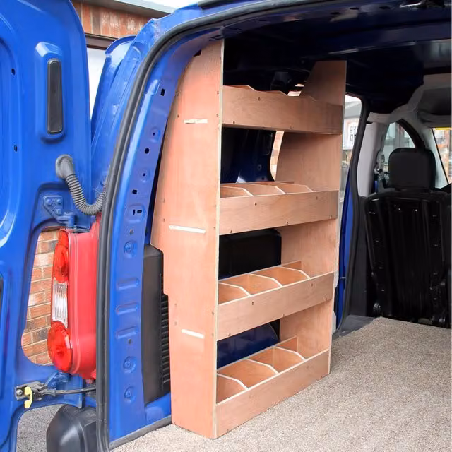 Scaffale in legno compensato marrone Monster Racking per attrezzi e accessori L: 116,0 cm, H: 67,5 cm, P: 28,5 cm