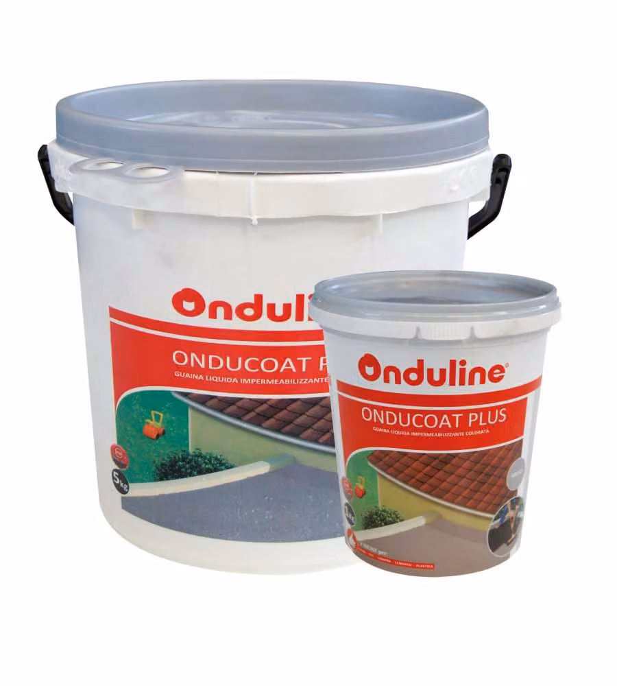ONDULINE Guaina Liquida ONDUCOAT PLUS Grigio 1kg per Impermeabilizzazione