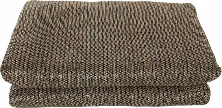 QINGCHENG Rete ombreggiante protezione solare balcone giardino fiore marrone - 2*3m