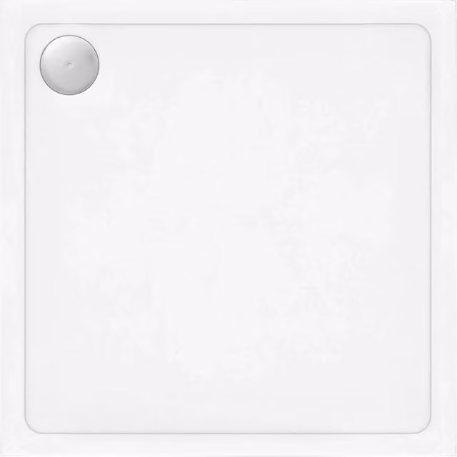 Piatto doccia quadrato in acrilico Rea Savoy White L/P: 90 x 90 cm