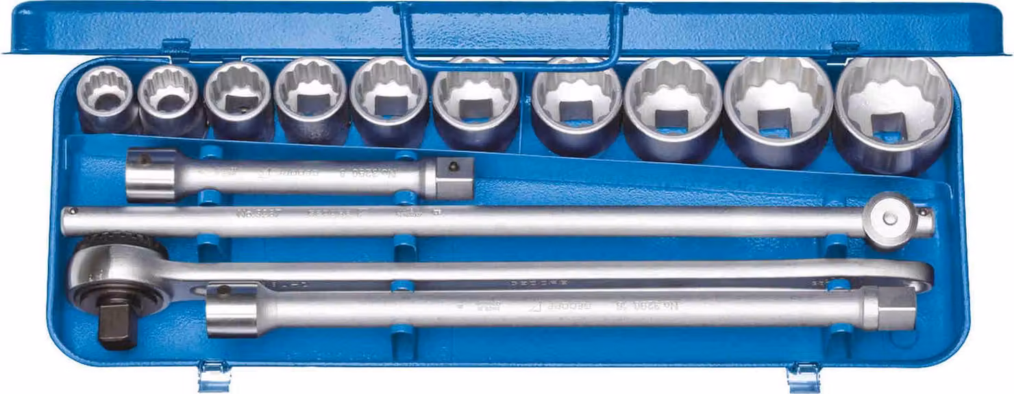 Set di chiavi a bussola Gedore 3/4" 14-pz UD 15/16-2" D 32 EAU-2