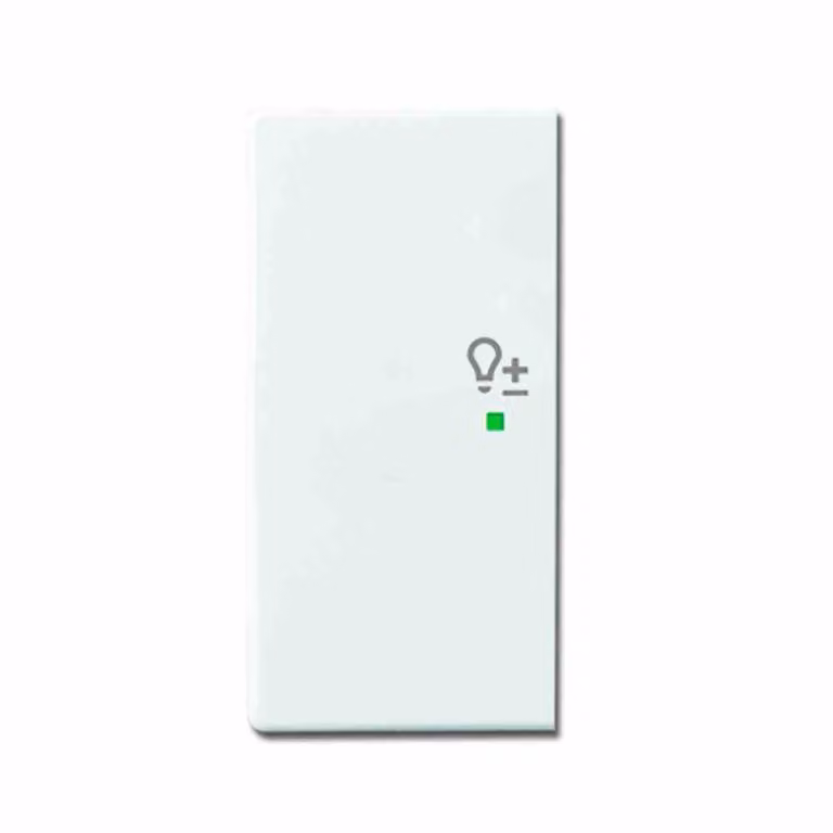 Busch-Jaeger rocker 2-f li symbol dimmer studio bianco 6234-21-84
