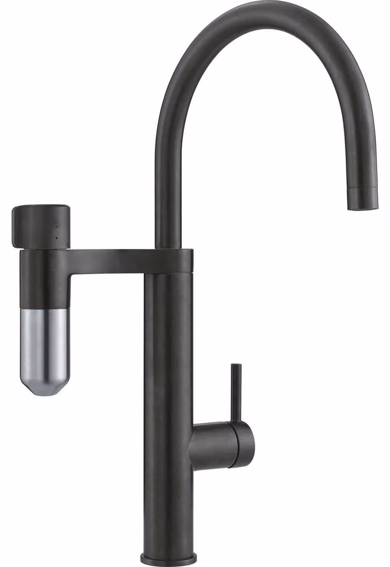 Franke 120.0621.312 rubinetto Nero, Acciaio