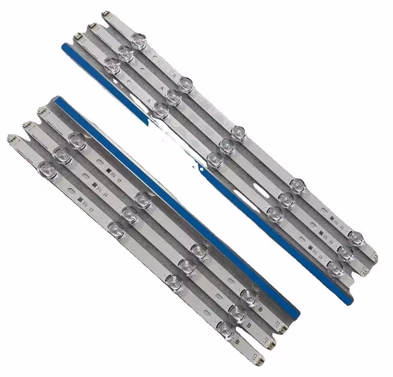 Striscia LED, lunghezza 97,7 mm, materiale in alluminio, dimmerabile, compatibile con televisori da 47", flusso luminoso 60