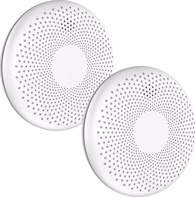Aroha Safety Pro Rilevatore Di Fumo E Monossido Di Carbonio - Batteria Da 10 Anni - Allarme Antincendio & Rilevatore Monossido Di Carbonio - 2 pezzi