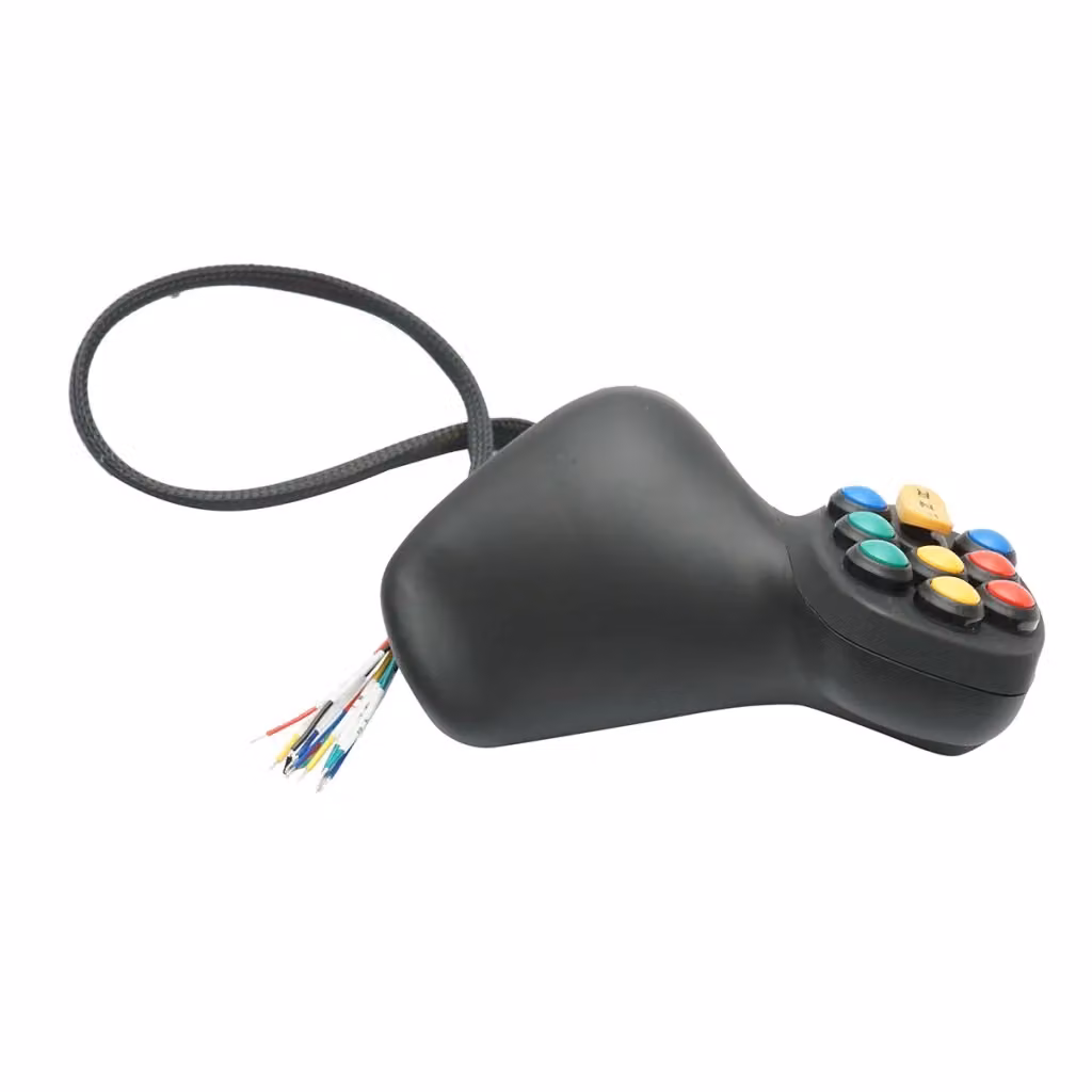 Joystick elettrico con 9 pulsanti H-DK-04 colore nero – 2