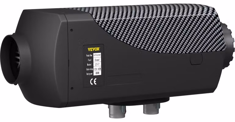 Riscaldatore ad aria diesel - Riscaldatore da parcheggio da 8 kW per camper, camion e barche, con alloggiamento in alluminio
