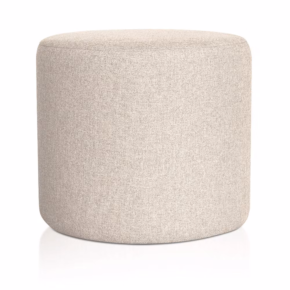 Pouf Ambra 80 cm Beige