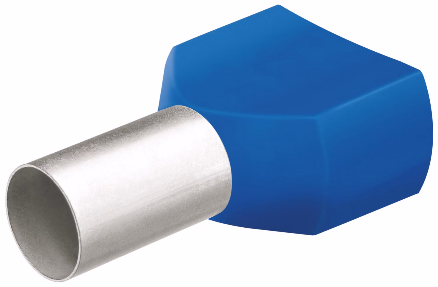Capicorda Twin con collare da 10 mm, 2x2,50 mm², confezione da 100 pezzi KNIPEX | 4003773076650