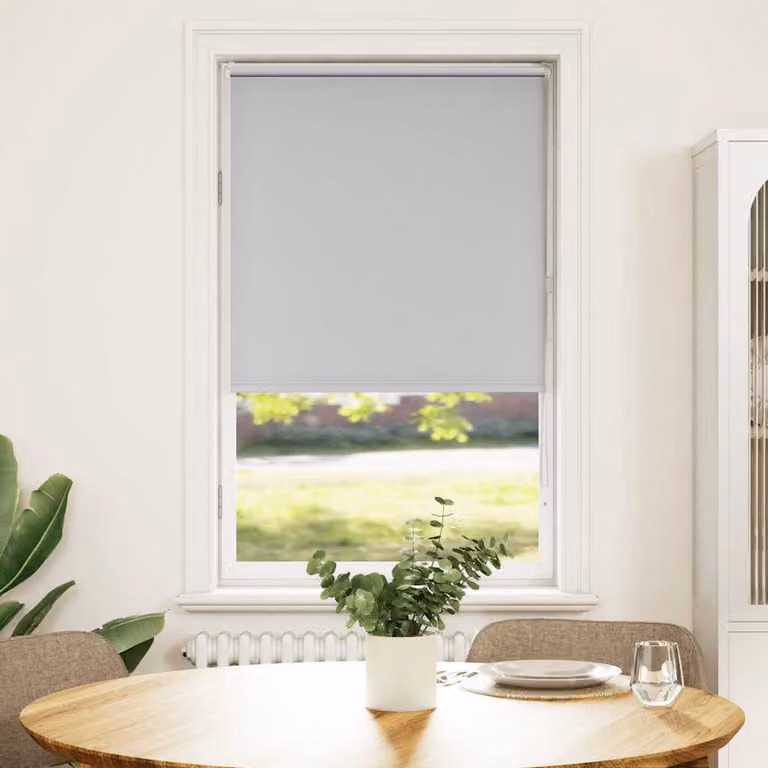 vidaXL Tenda a Rullo Oscurante 80x130 cm Larghezza Tessuto 75,7 cm