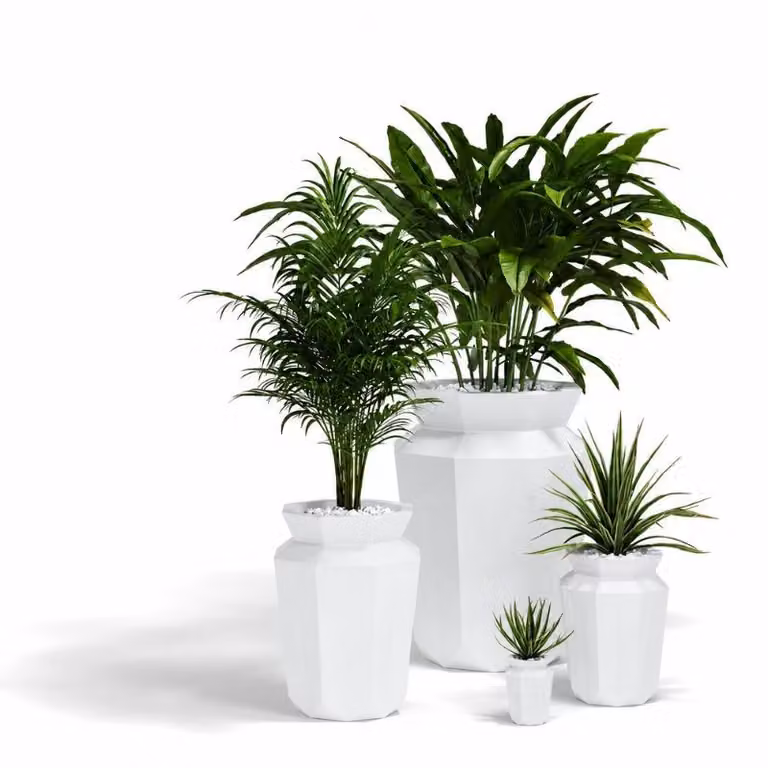 Vaso Origami Hasu Vondom Illuminabile