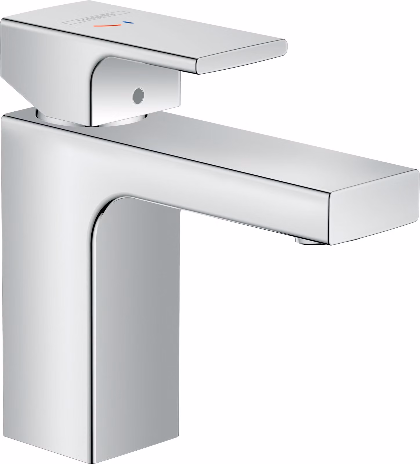hansgrohe Vernis Shape Mitigeur monocommandé pour lavabo 100 CoolStart avec vidage à tirette, 71594000, 71594000