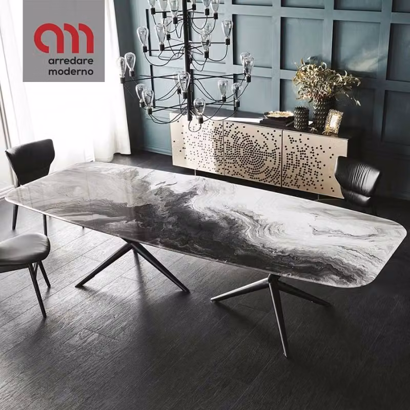Tavolo Atlantis Crystalart Cattelan Italia