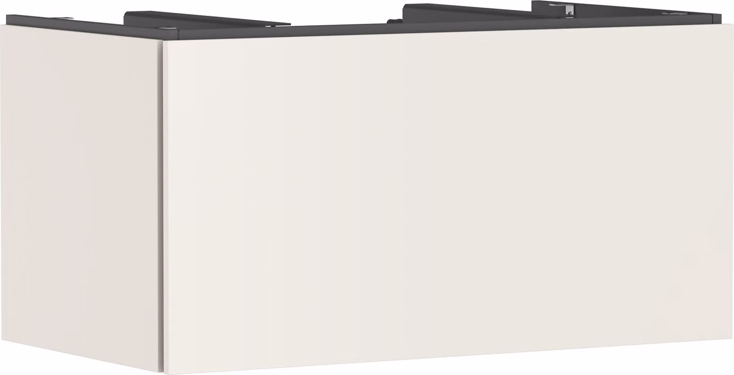 hansgrohe Xilesa E meuble sous-lavabo, 1 tiroir, pour console découpe au centre, 980x550x500mm, 54266780, 54266780