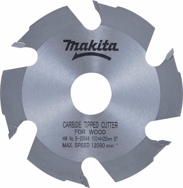 Lama da taglio in metallo duro Makita, 100 x 22 mm, 6 denti 100 mm - 6 denti