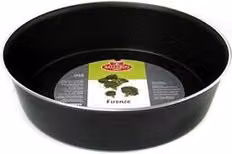 Teglia tortiera antiaderente in alluminio Ballarini Firenze colore nero Diametro: 26 cm – 1