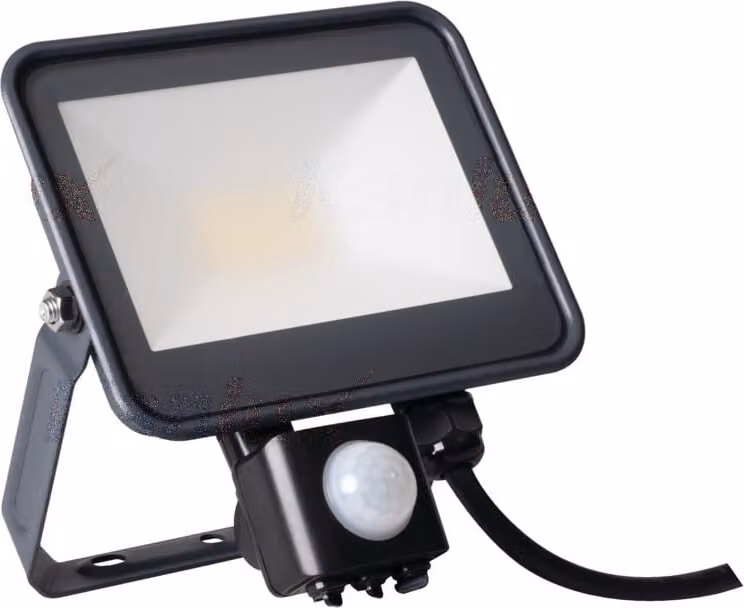 Proiettore da esterno Kanlux iQ LED 20 W, luce neutra, IP44, sensore di movimento 33886